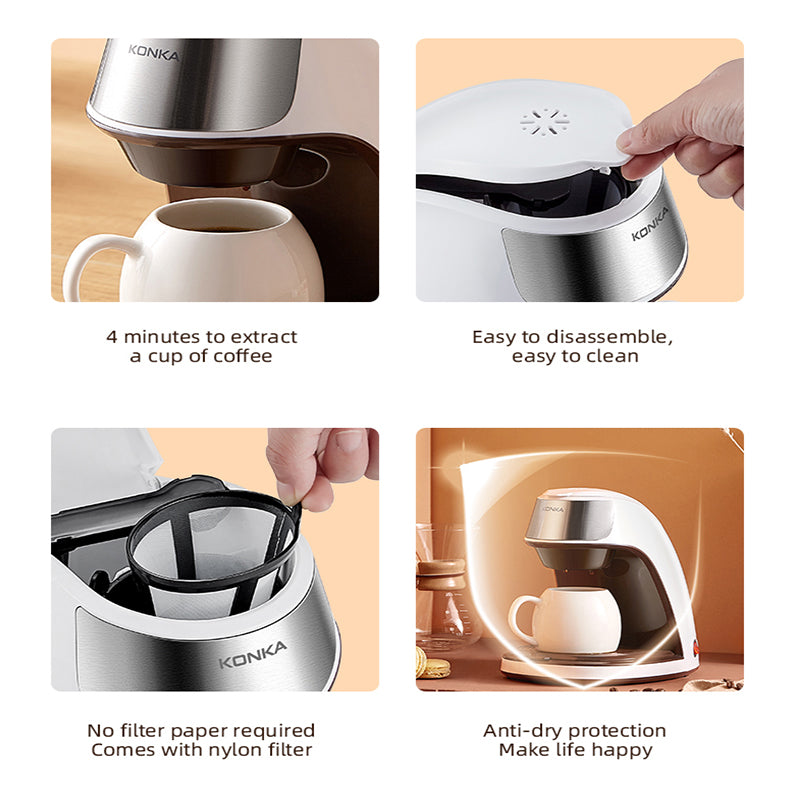 New Coffee Machine  Small Portable Coffee Maker