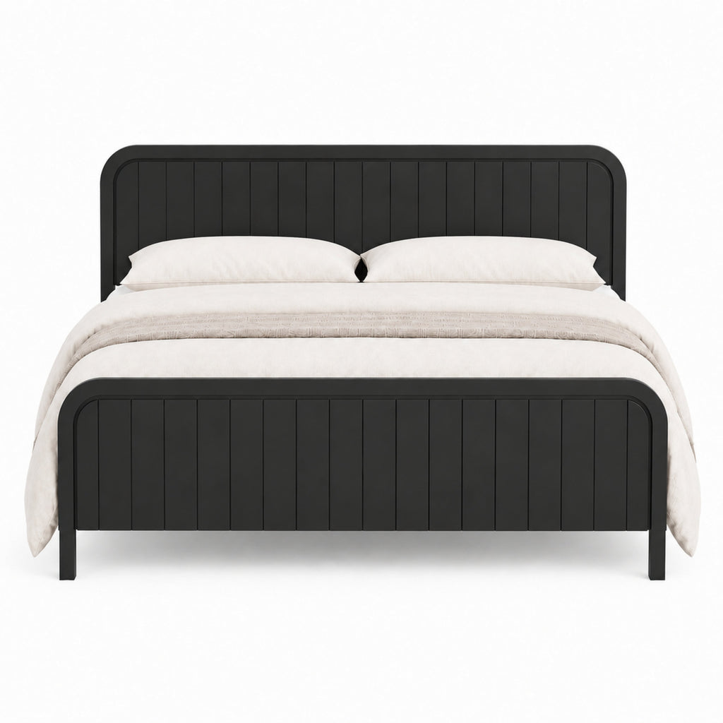 King Bed Frame with Headboard