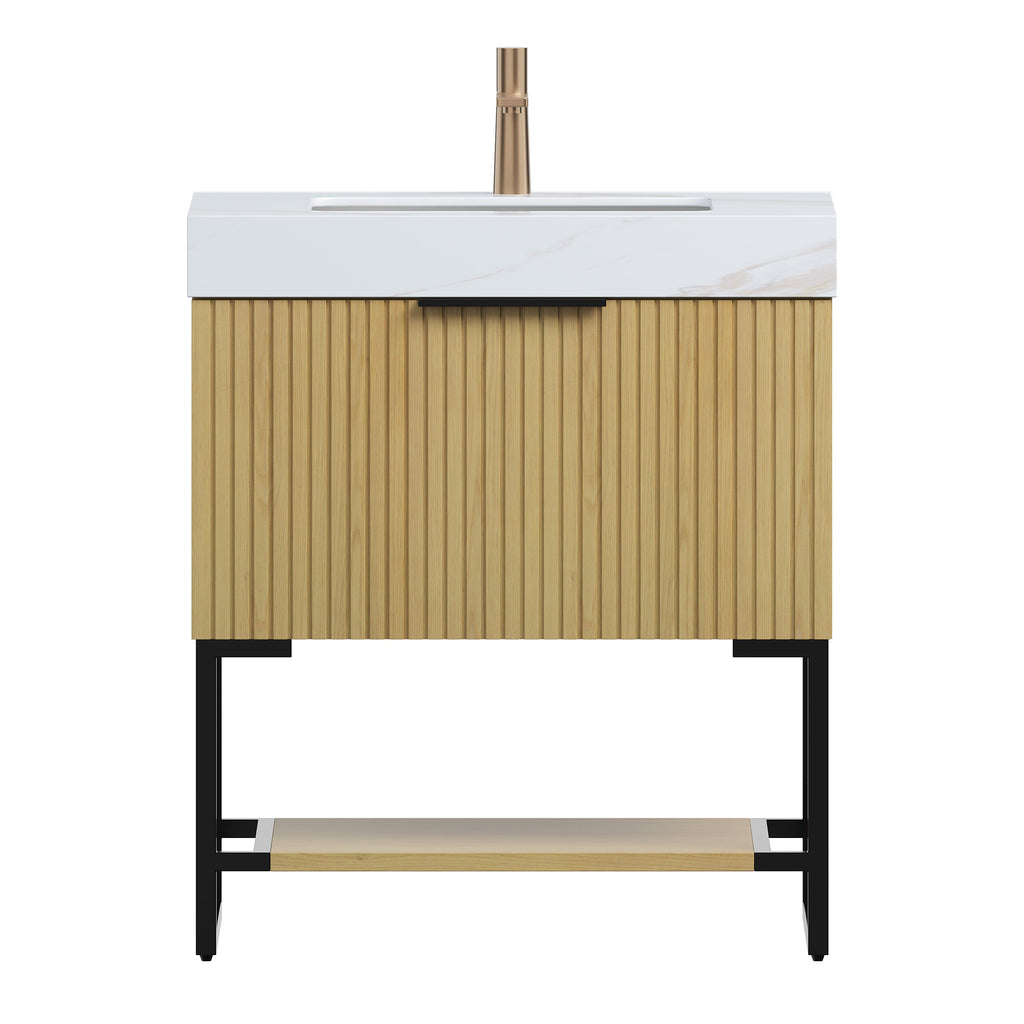 YOLAN 30" Bathroom Vanity & Sink