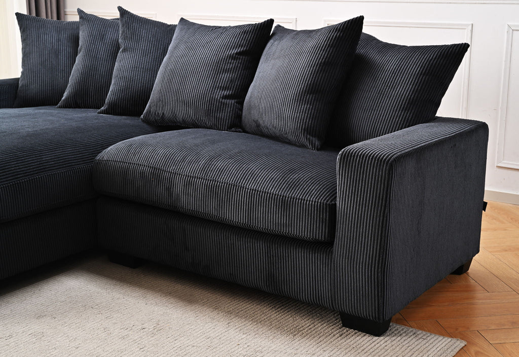 Luxe - Oversized 2 Piece L Shaped Sofa With Chaise