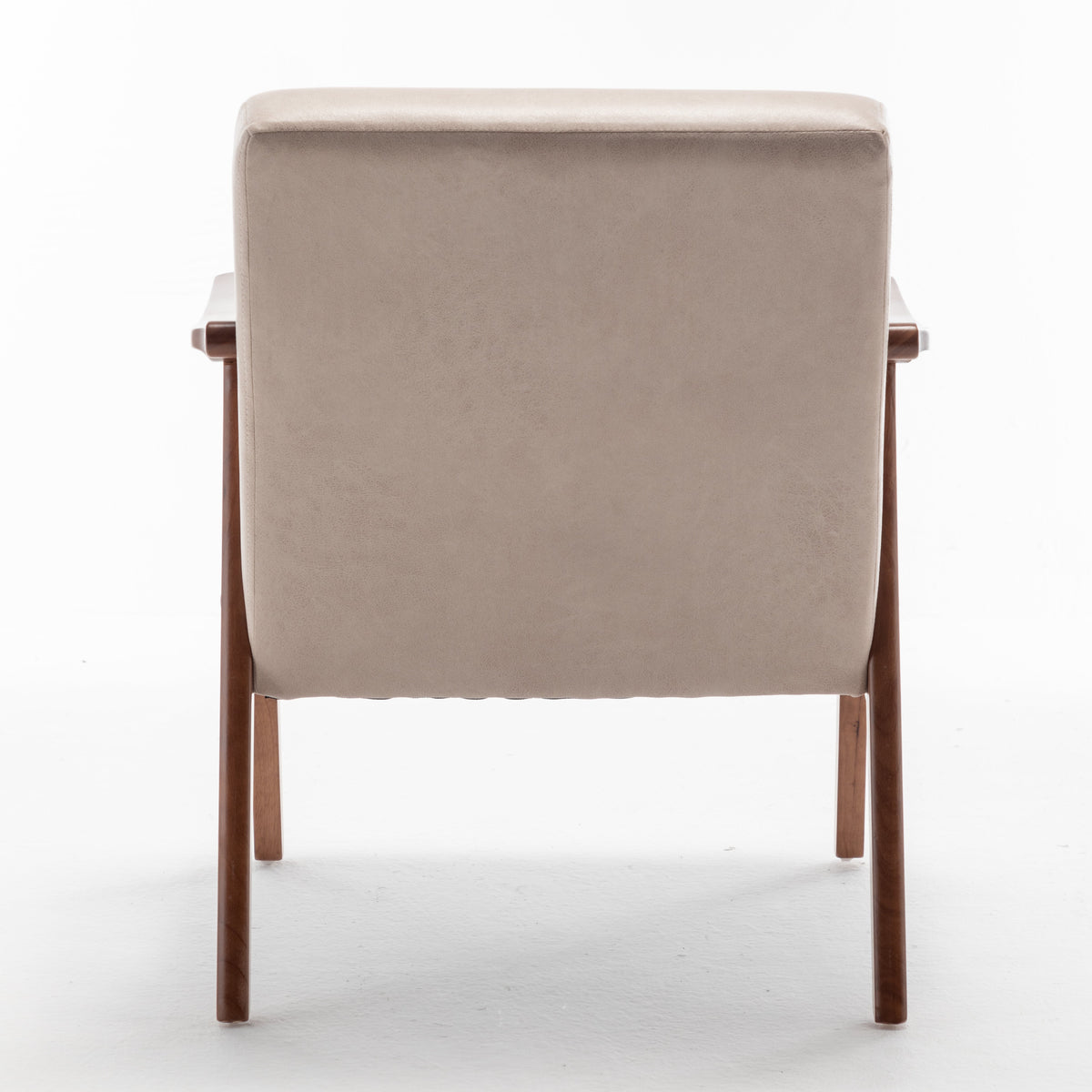 Solid wood frame living room chair