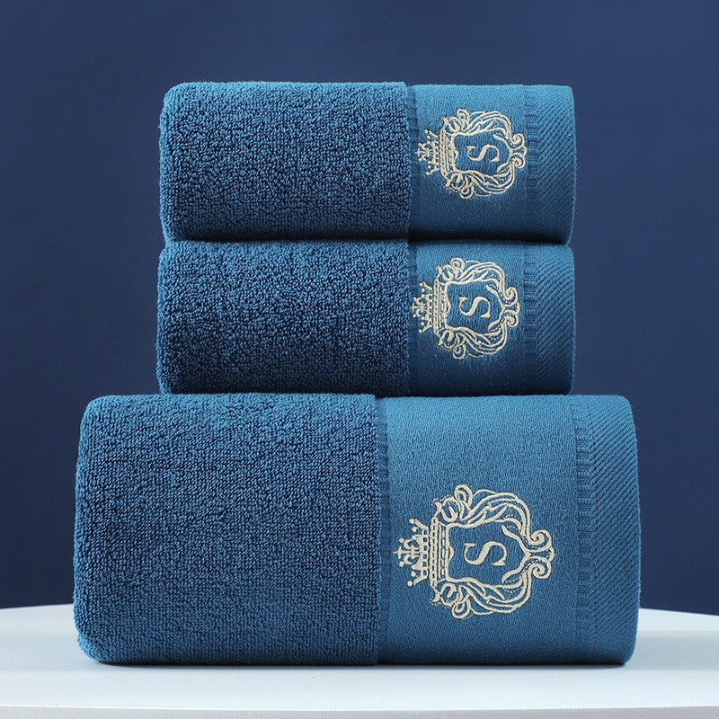 Towel Set Of Pure Cotton Towel Bath Towel Three-Piece Gift Set