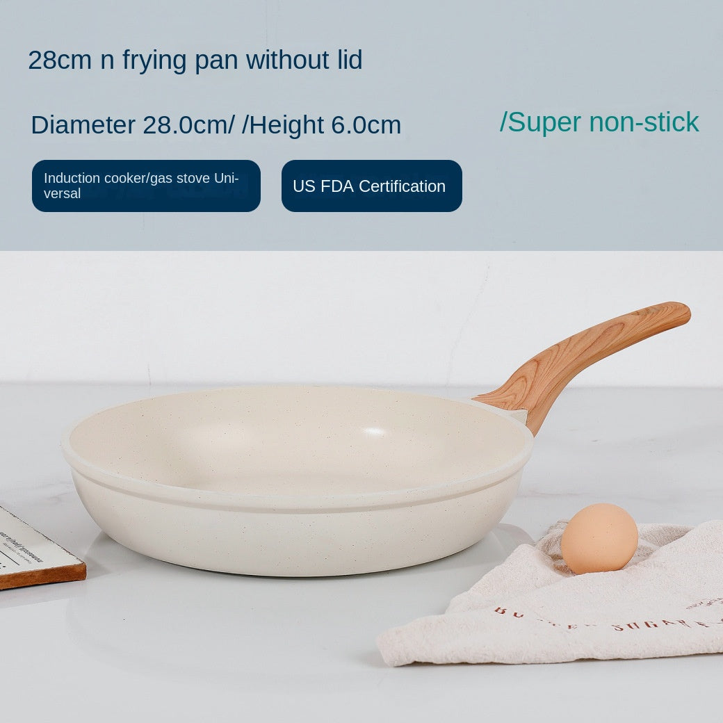Medical stone non-stick pot soup pot stew pot frying pan wok