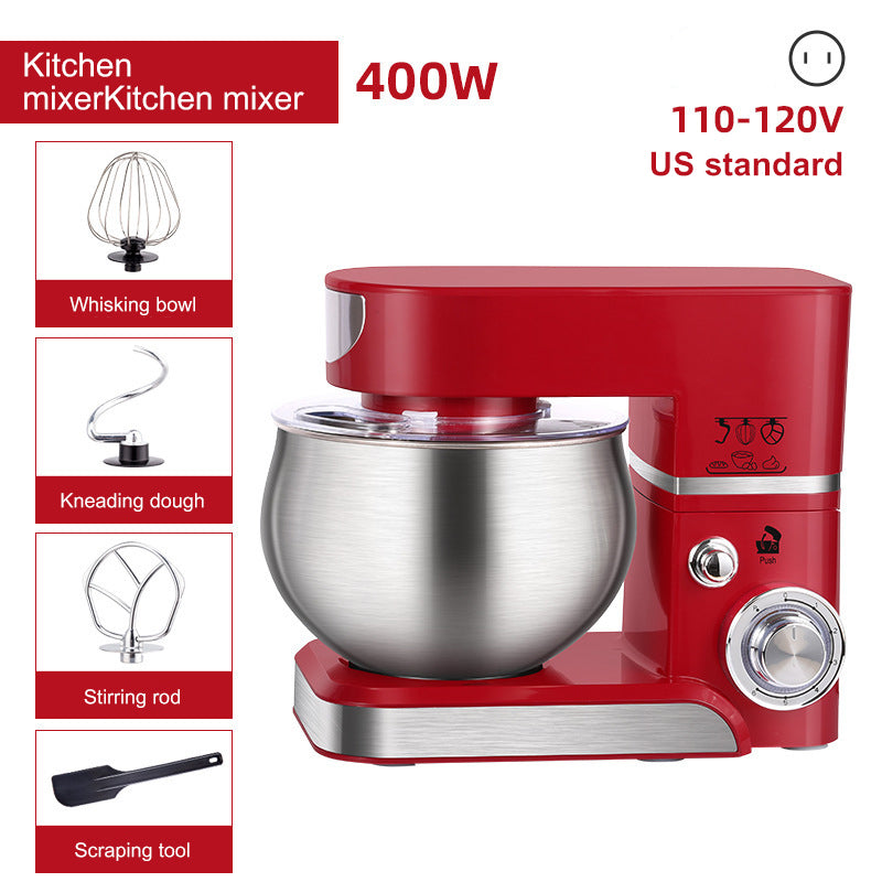 400W Stand Mixer, Multifunctional Kitchen Machine – Automatic Dough Kneader
