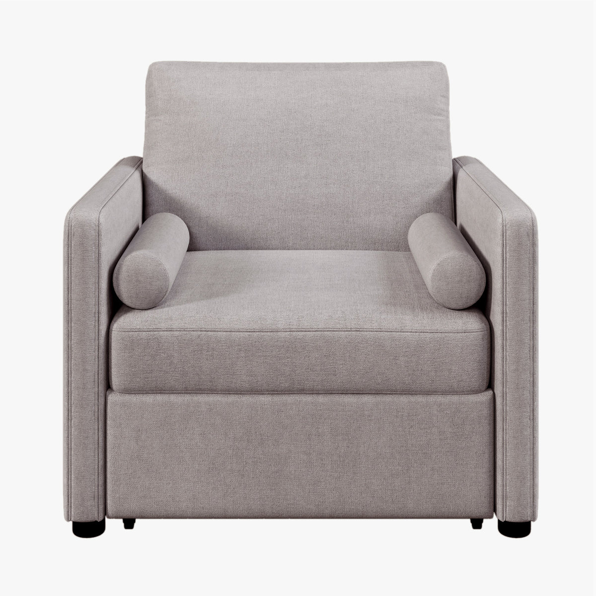 3 in 1 Convertible Sleeper Chair  Lounger Chair Turns Into Bed