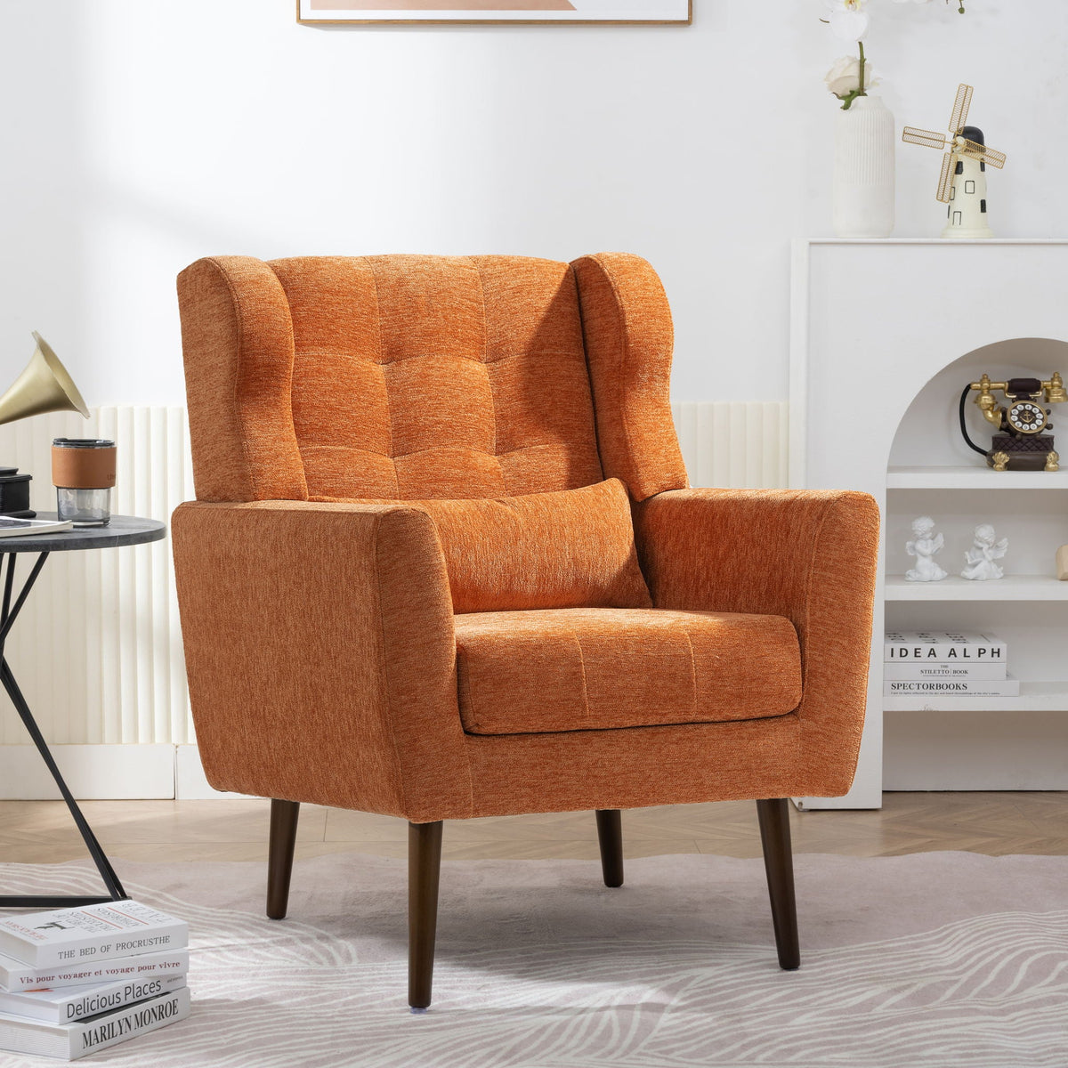 Modern Accent Chair, Arm Chairs For Living Room