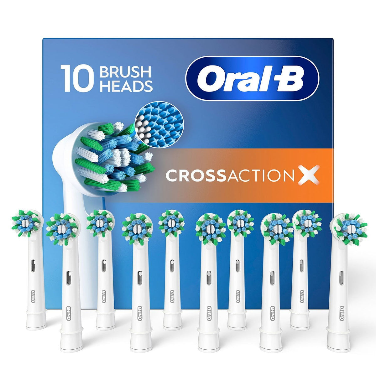Oral-B  Replacement Brush Heads (10 Count)
