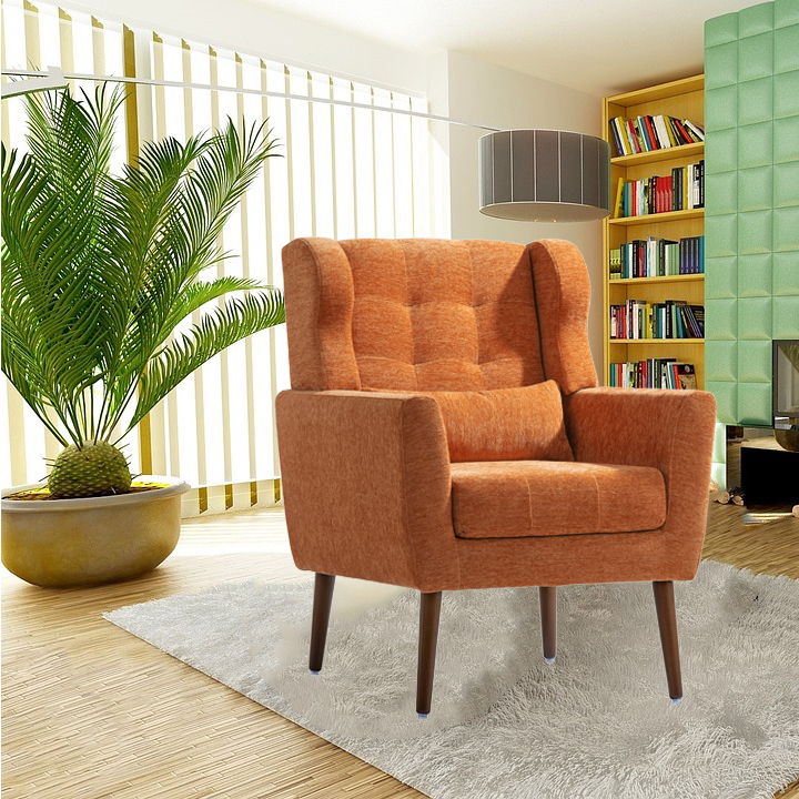Modern Accent Chair, Arm Chairs For Living Room