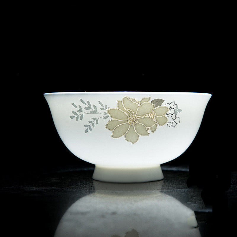 Bone China Tableware Set Bowl And Plate European Style Bowl
