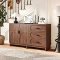 59.1" Buffet Sideboard with 2 Doors and 3 Drawers