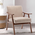 Solid wood frame living room chair