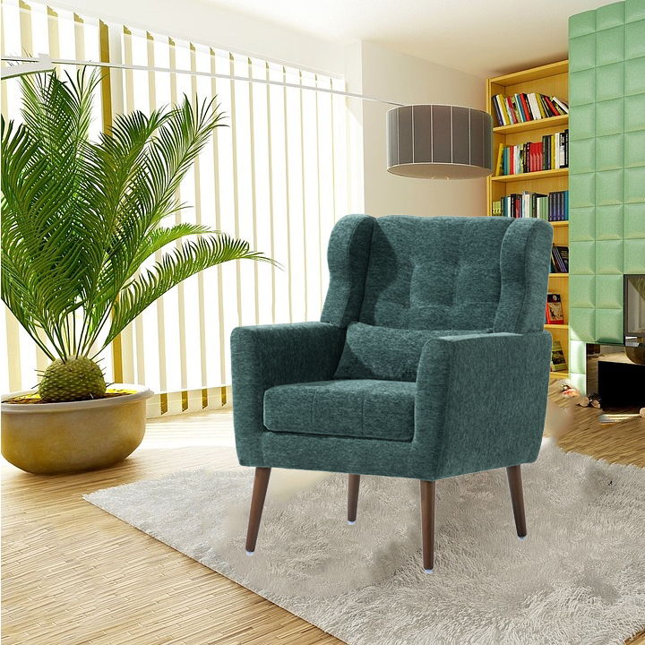 Modern Accent Chair, Arm Chairs For Living Room