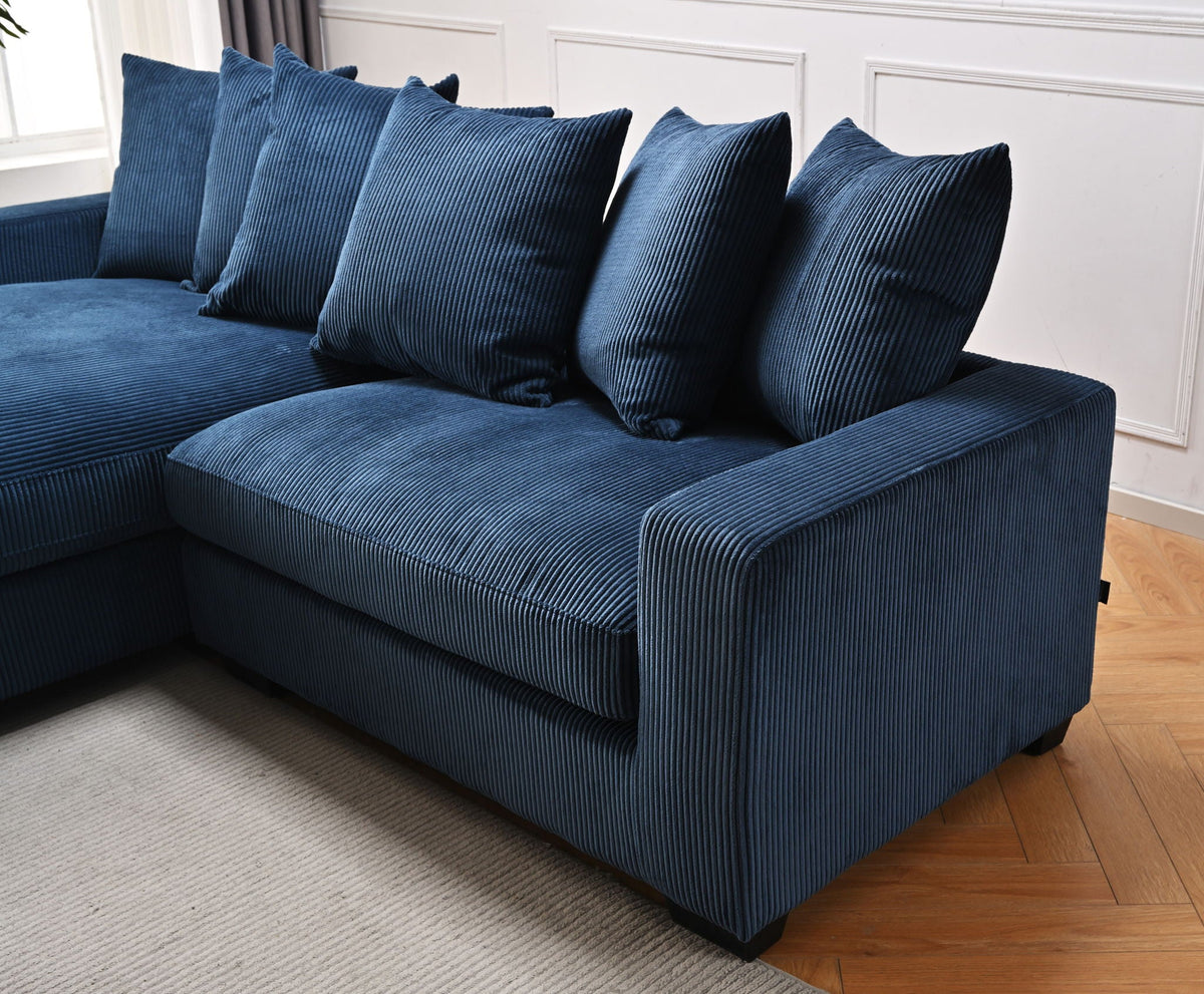 Luxe - Oversized 2 Piece L Shaped Sofa With Chaise