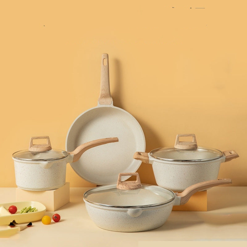 Medical stone non-stick pot soup pot stew pot frying pan wok