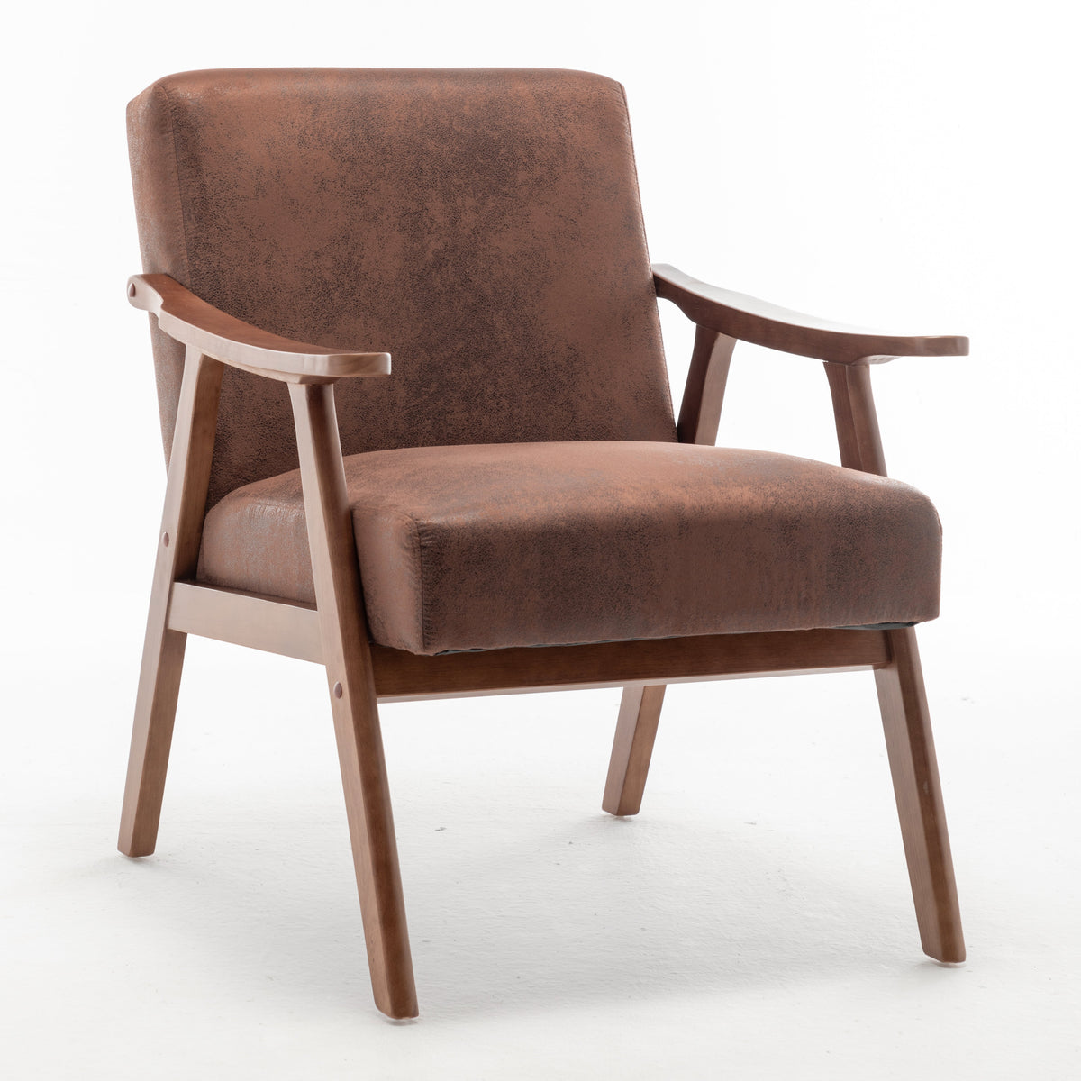Medieval modern chair, solid wood frame