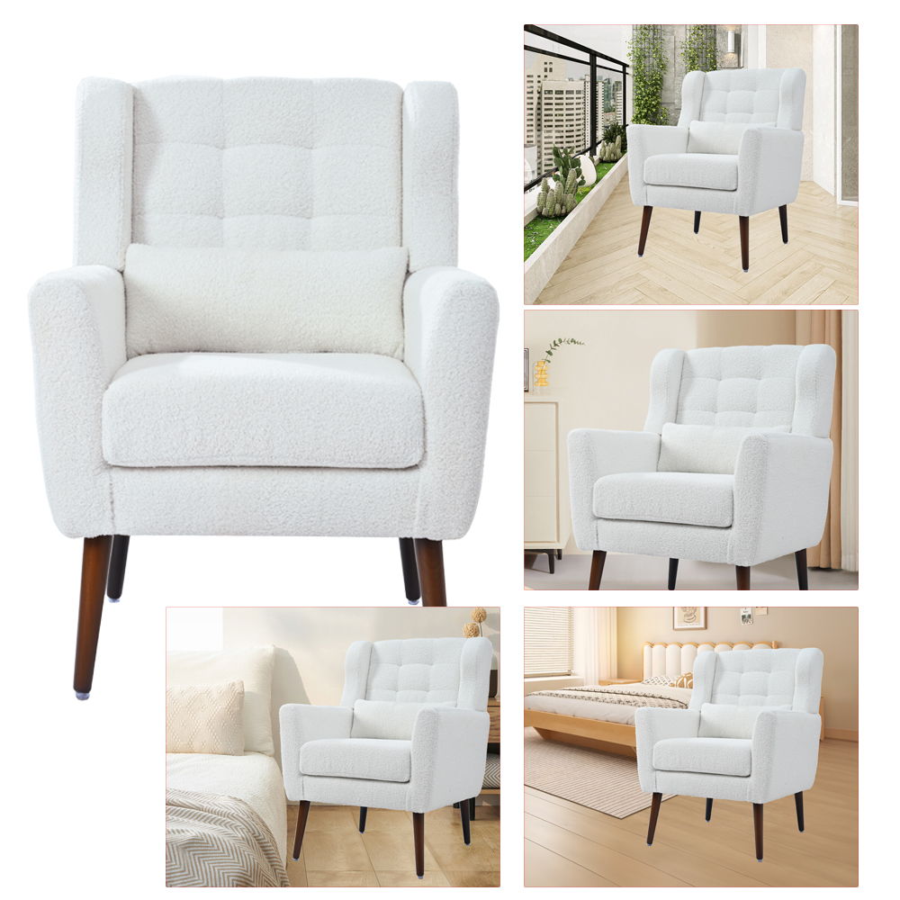 Modern Accent Chair, Arm Chairs For Living Room