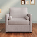 3 in 1 Convertible Sleeper Chair  Lounger Chair Turns Into Bed