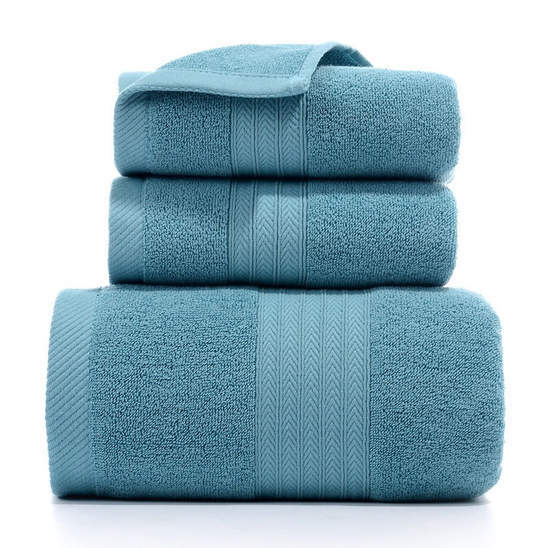 Towel Set Of Pure Cotton Towel Bath Towel Three-Piece Gift Set