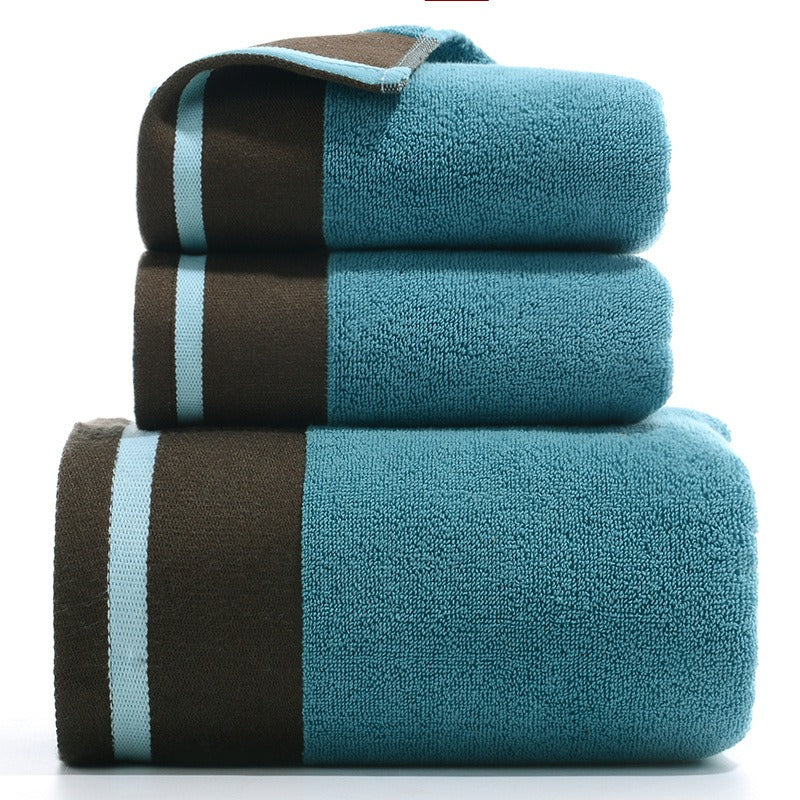 Towel Set Of Pure Cotton Towel Bath Towel Three-Piece Gift Set