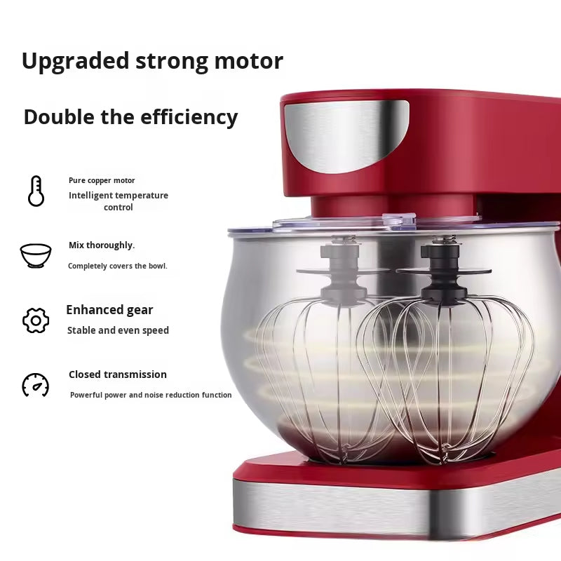 400W Stand Mixer, Multifunctional Kitchen Machine – Automatic Dough Kneader