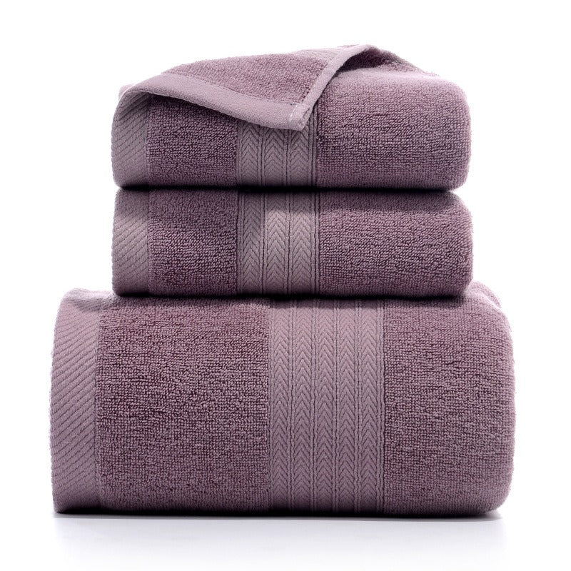Towel Set Of Pure Cotton Towel Bath Towel Three-Piece Gift Set
