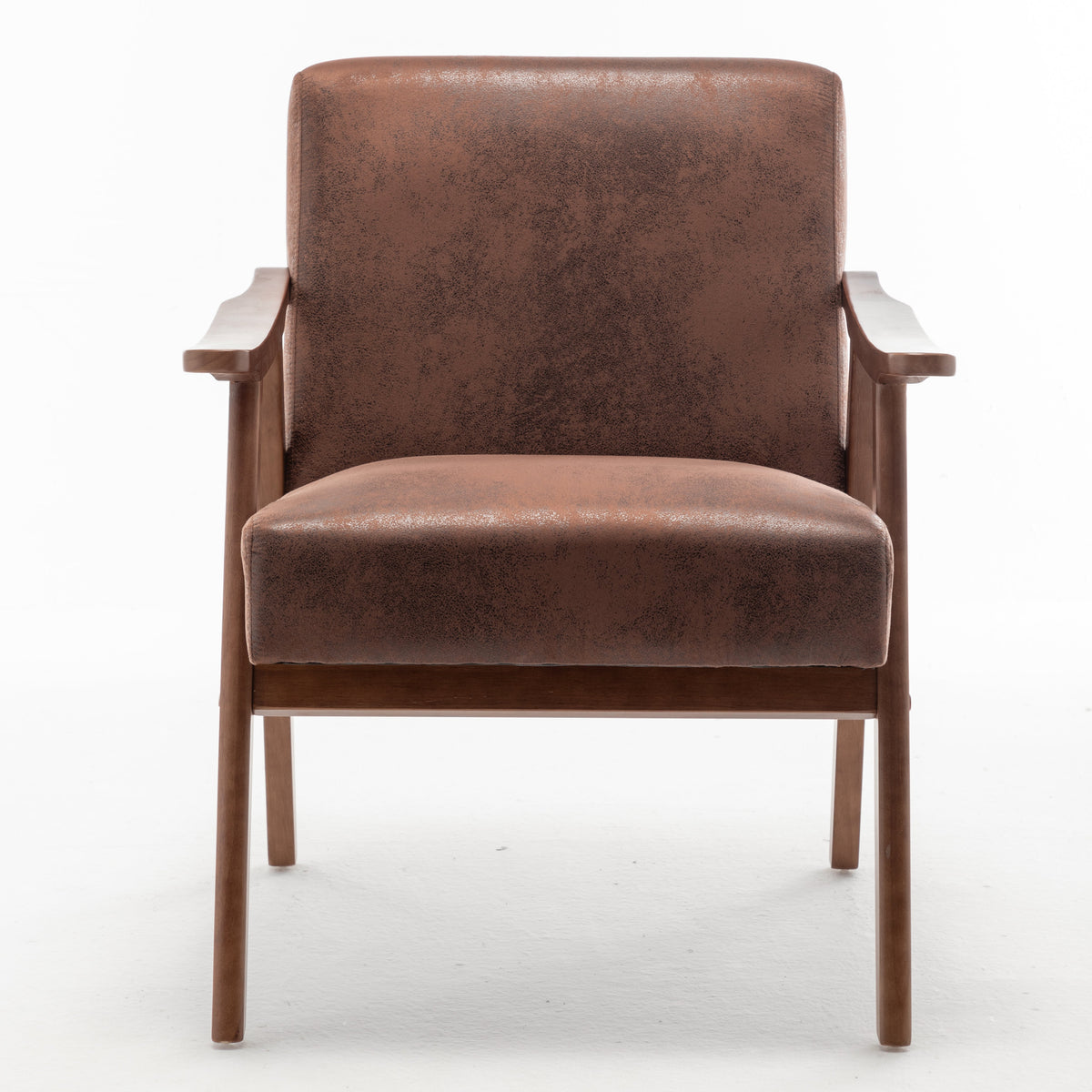 Medieval modern chair, solid wood frame