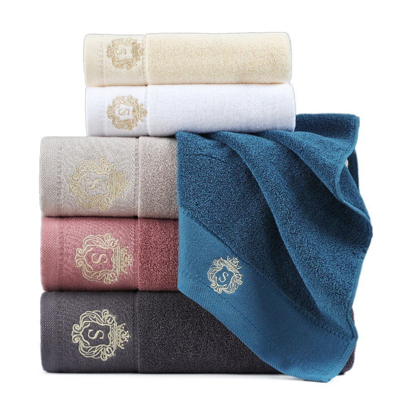 Towel Set Of Pure Cotton Towel Bath Towel Three-Piece Gift Set