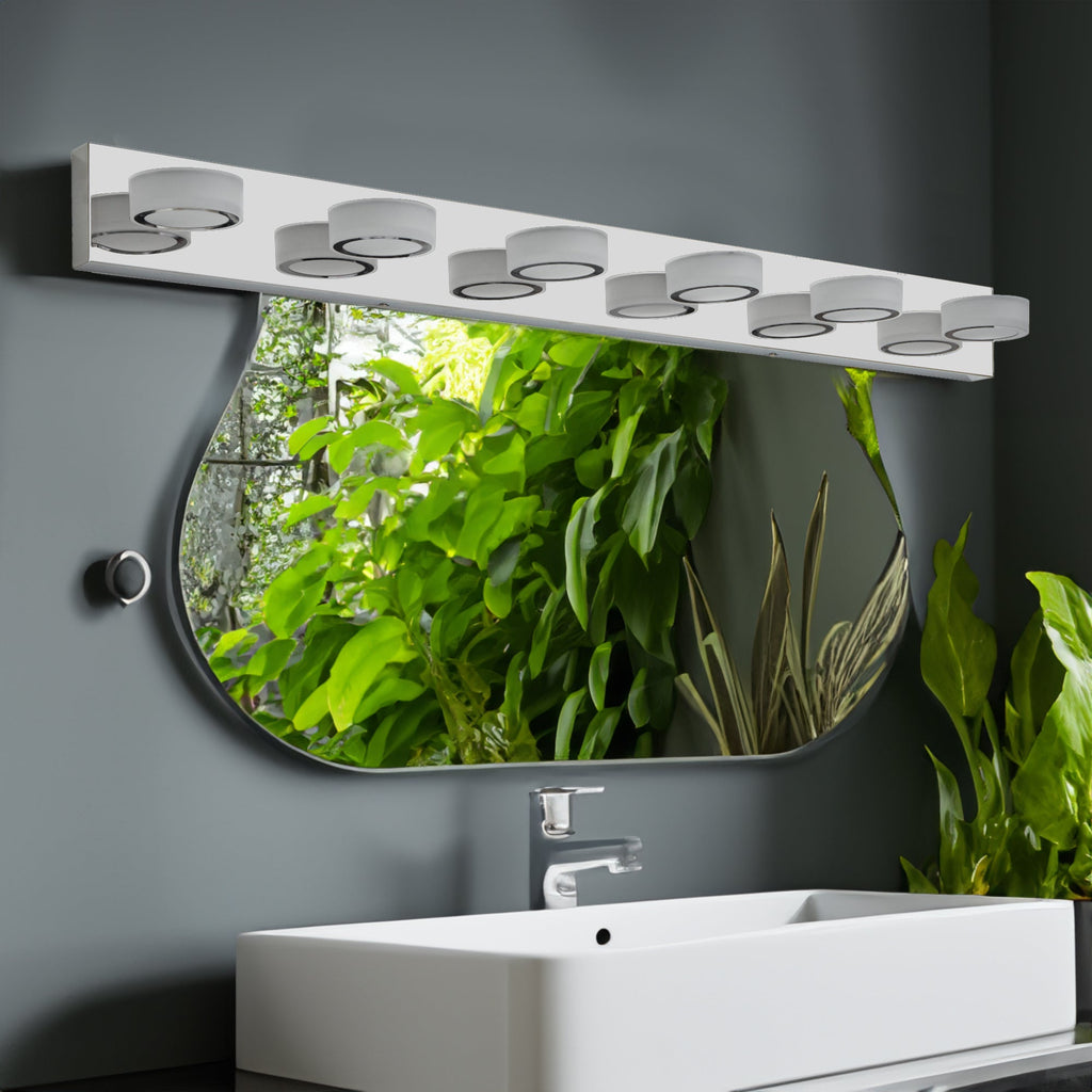 LED Modern Chrome 6-Light Vanity Lights Fixtures