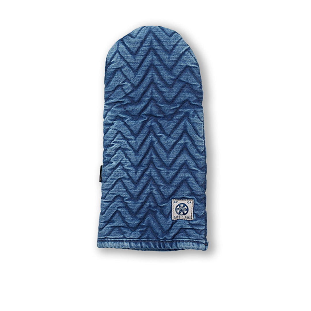 BUNDLE -HERRINGBONE OVEN MITT, PAN HANDLE HOLDER