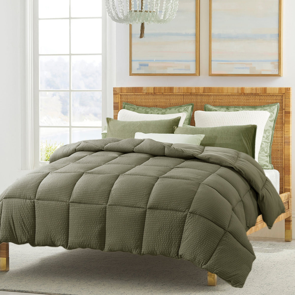 Kasentex Reversible All-Season Comforter Twin/Queen/King