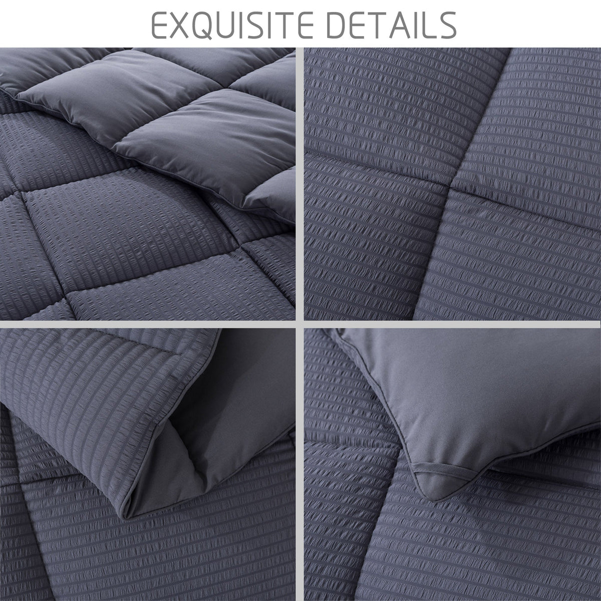 Kasentex Reversible All-Season Comforter Twin/Queen/King