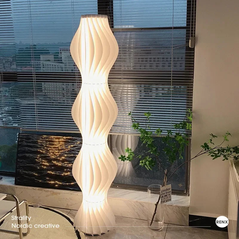 Modern Nordic Grass Skirts LED Floor Lamps Living Room Bedroom Lighting