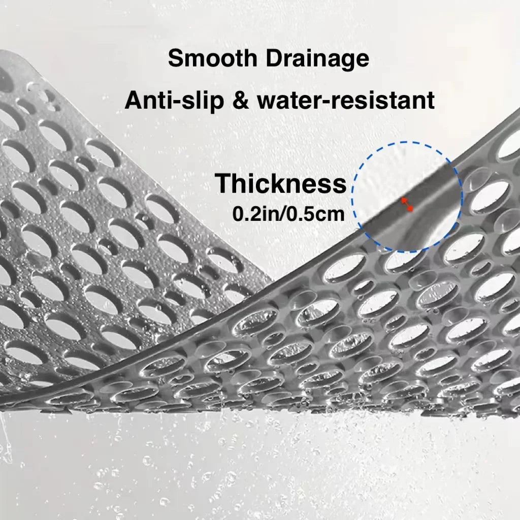 Non-Slip Bathroom Mat with Suction Cups