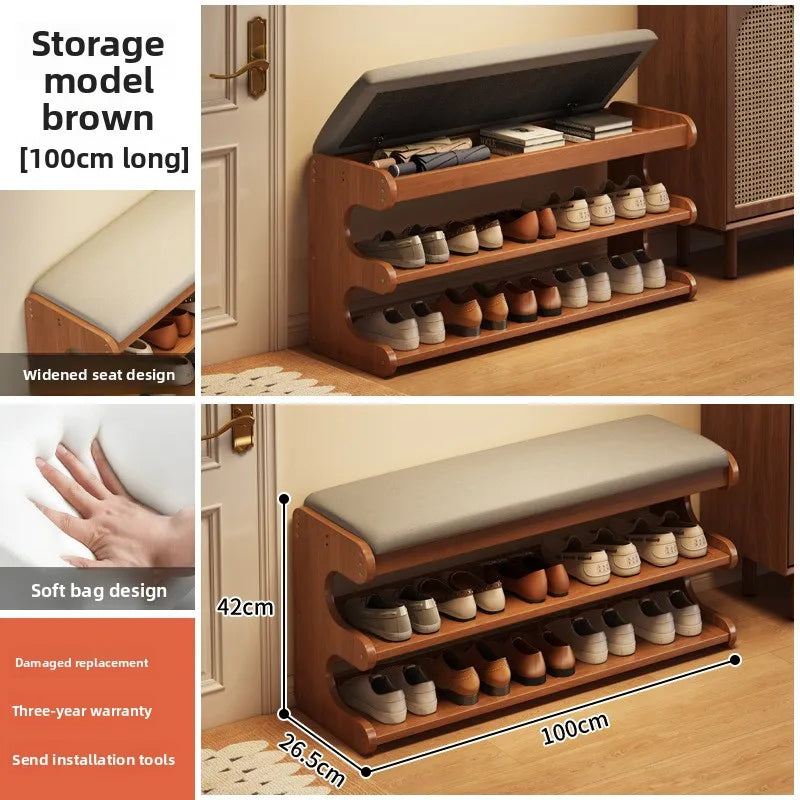 Shoe Cabinet Stool Shoe Storage Bench