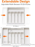 Expandable Utensil Organizer for Kitchen Drawers