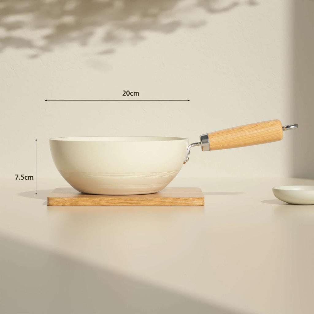 Mini Ceramic Non-Stick Frying Pan Wok