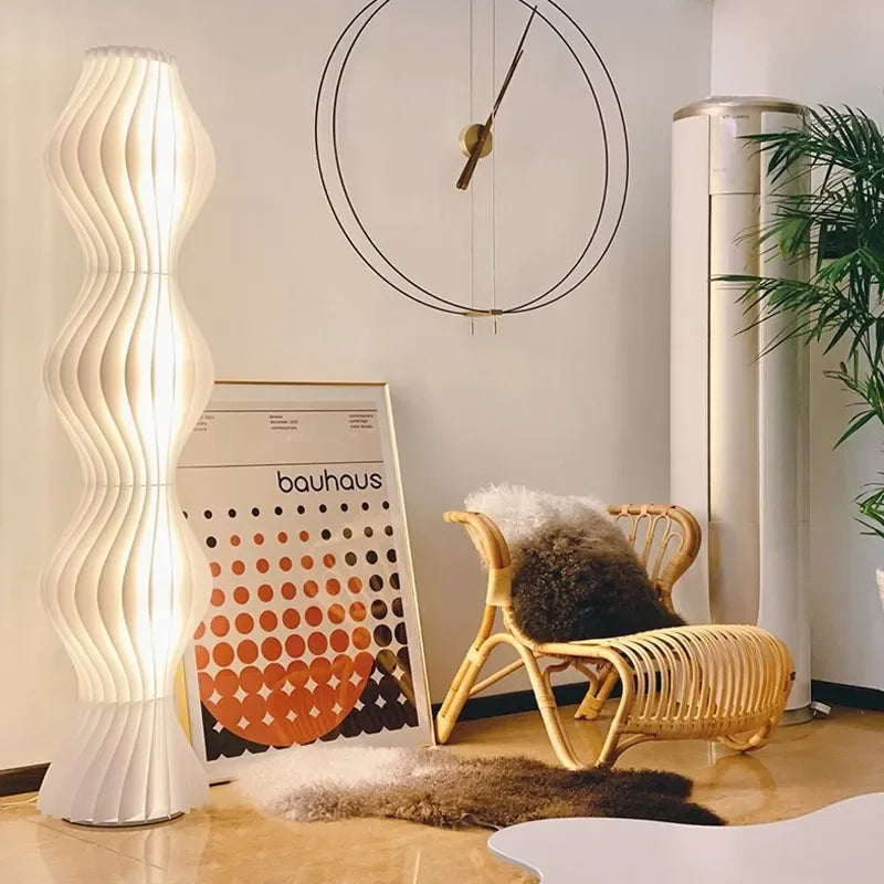 Modern Nordic Grass Skirts LED Floor Lamps Living Room Bedroom Lighting