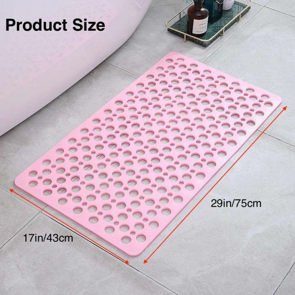 Non-Slip Bathroom Mat with Suction Cups