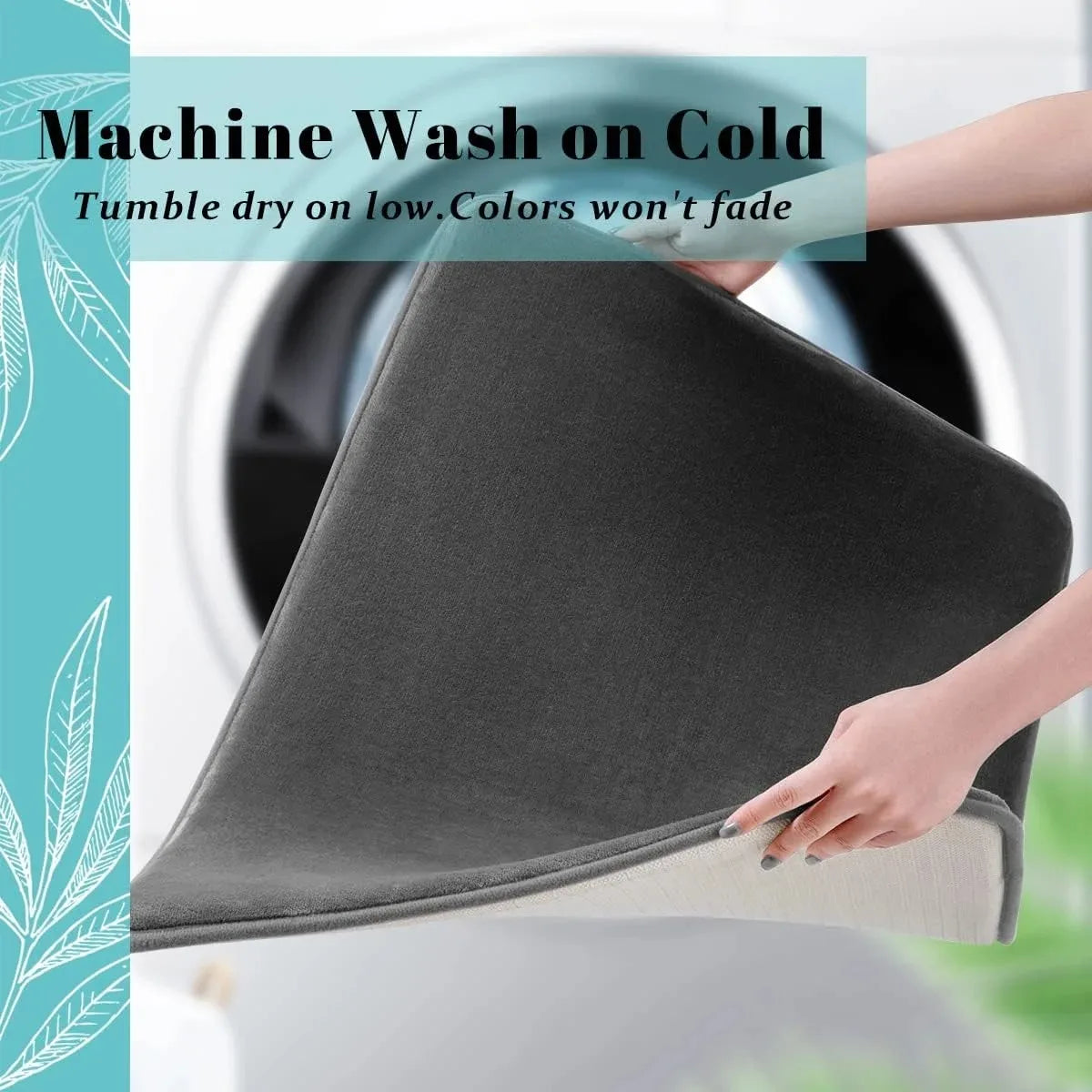 Absorbent Floor Mat Non Slip Bath Mat
