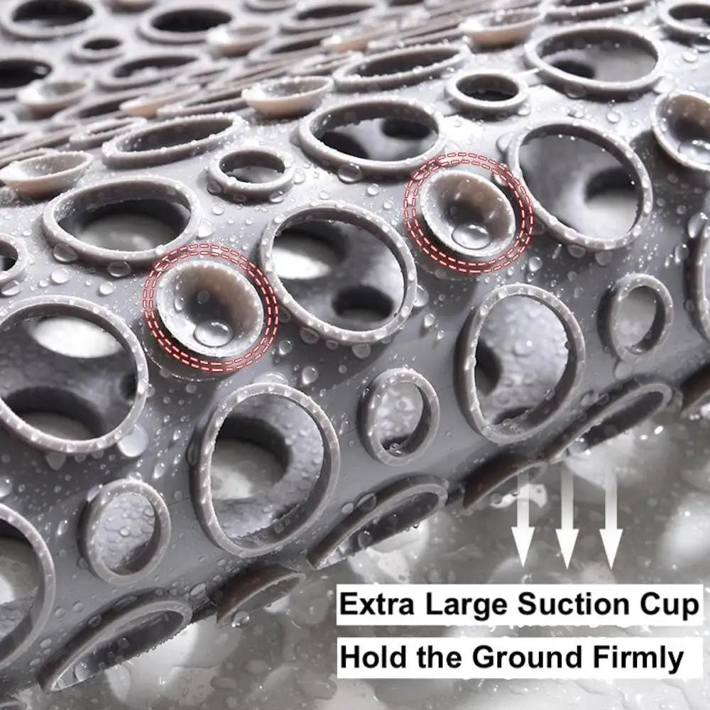 Non-Slip Bathroom Mat with Suction Cups