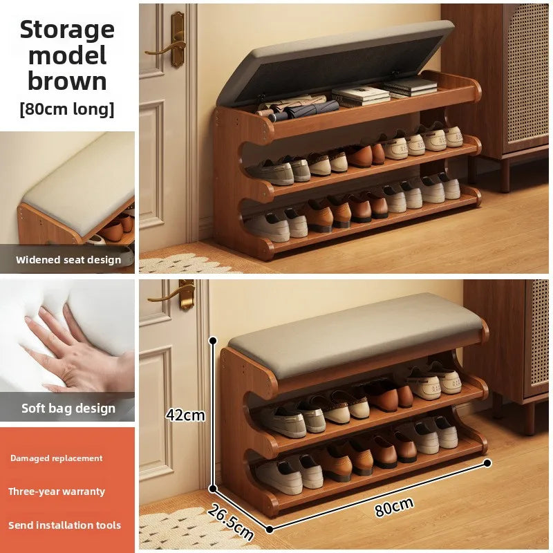 Shoe Cabinet Stool Shoe Storage Bench