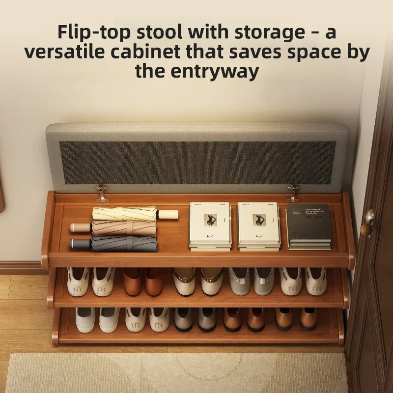 Shoe Cabinet Stool Shoe Storage Bench