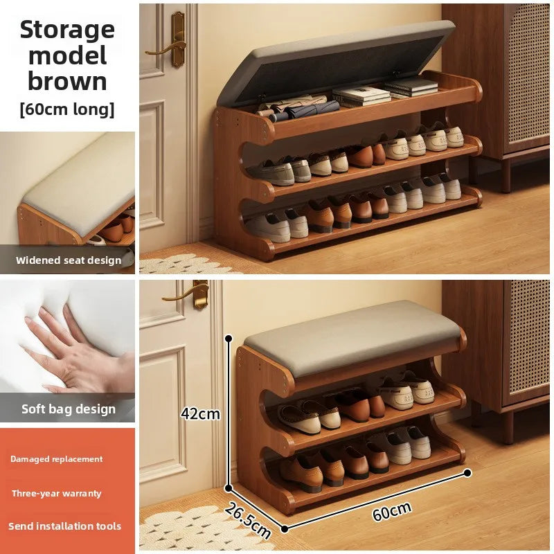 Shoe Cabinet Stool Shoe Storage Bench