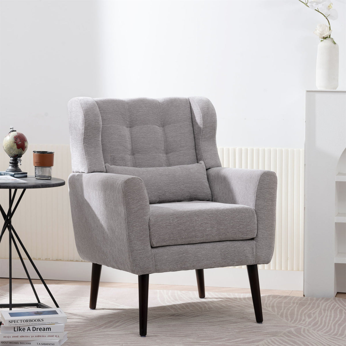 Modern Accent Chair, Arm Chairs For Living Room