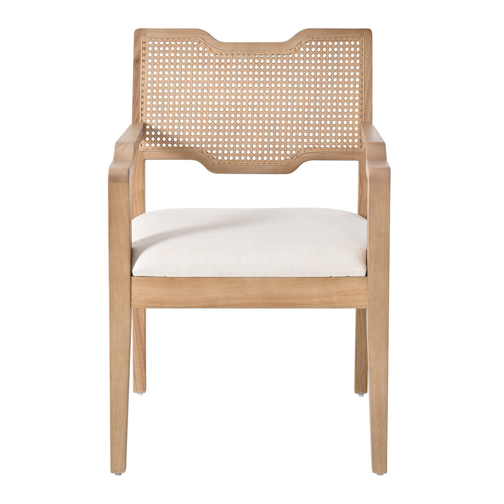 Farmhouse Dining Chairs Set of 2, Upholstered Kitchen Chairs