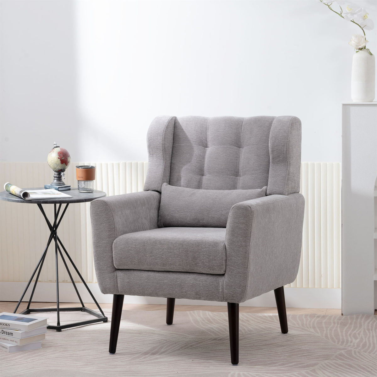 Modern Accent Chair, Arm Chairs For Living Room