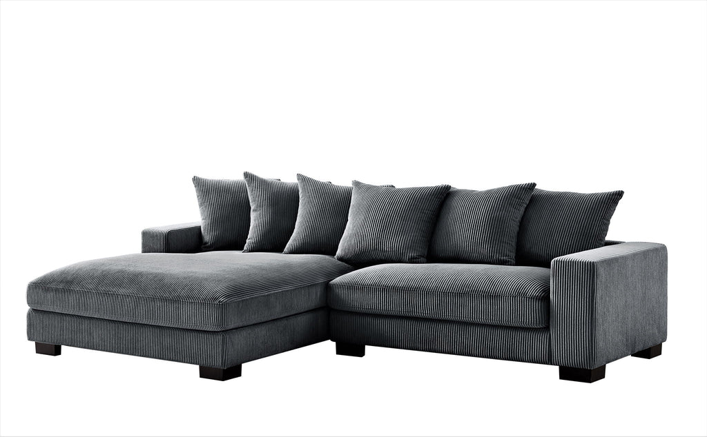 Luxe - Oversized 2 Piece L Shaped Sofa With Chaise