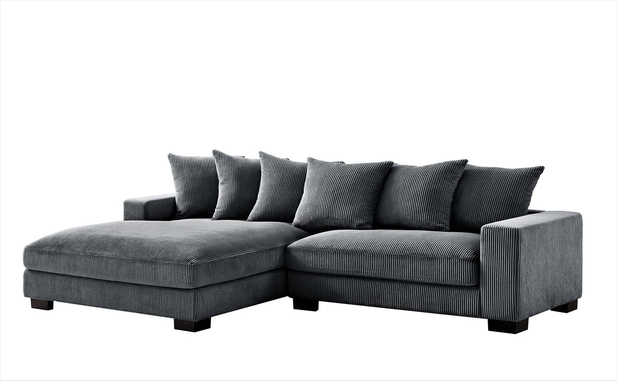Luxe - Oversized 2 Piece L Shaped Sofa With Chaise