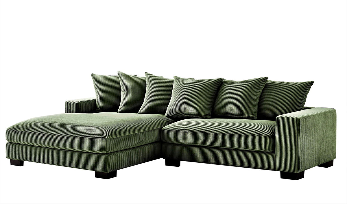 Luxe - Oversized 2 Piece L Shaped Sofa With Chaise