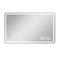 LED Bathroom Mirrors With Front Lights Wall Mounted Anti-Fog